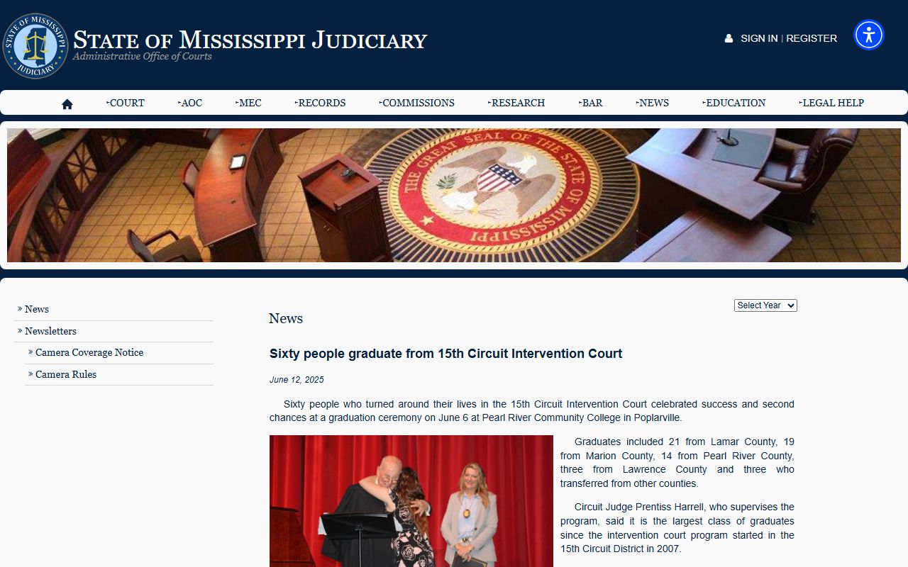 Marion County arrest records and 15th Circuit Intervention Court news