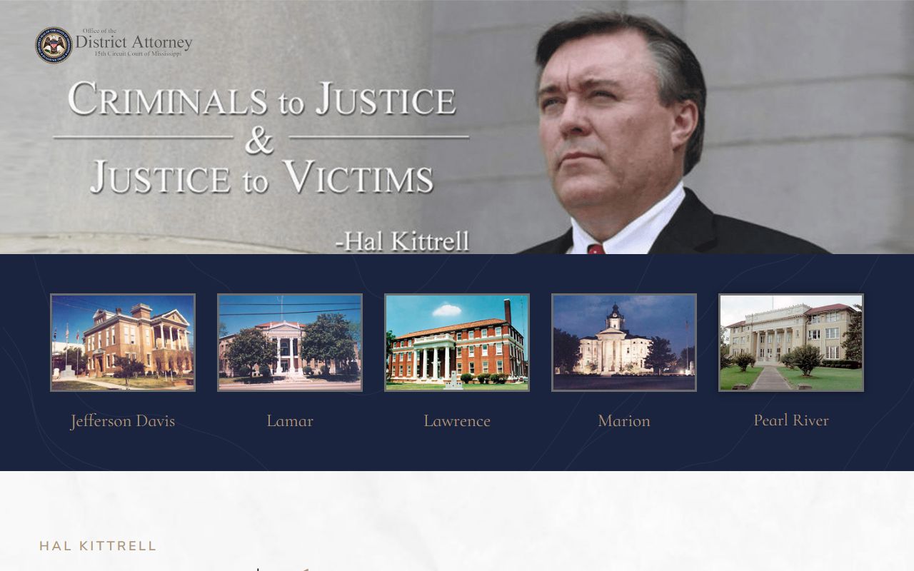 Marion County Circuit Court prosecution district on the 15th Circuit District Attorney website